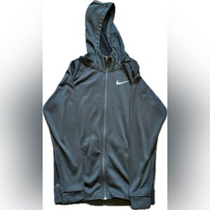 Nike Therma-FIT Full Zip Hoodie Black Men’s Small Training Gym Athletic